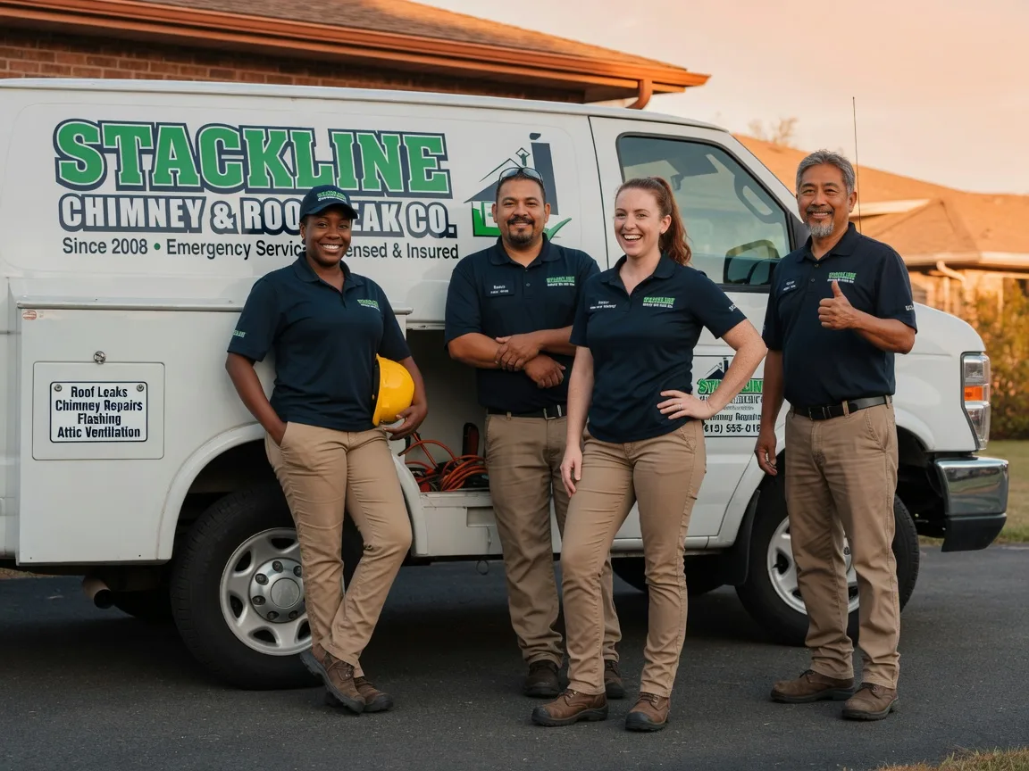Chimney flashing repair company in Unionville Center, OH